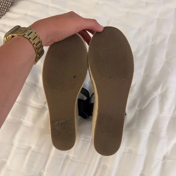 Steve Madden Black Cabo Flatform Sandals - Picture 5 of 6